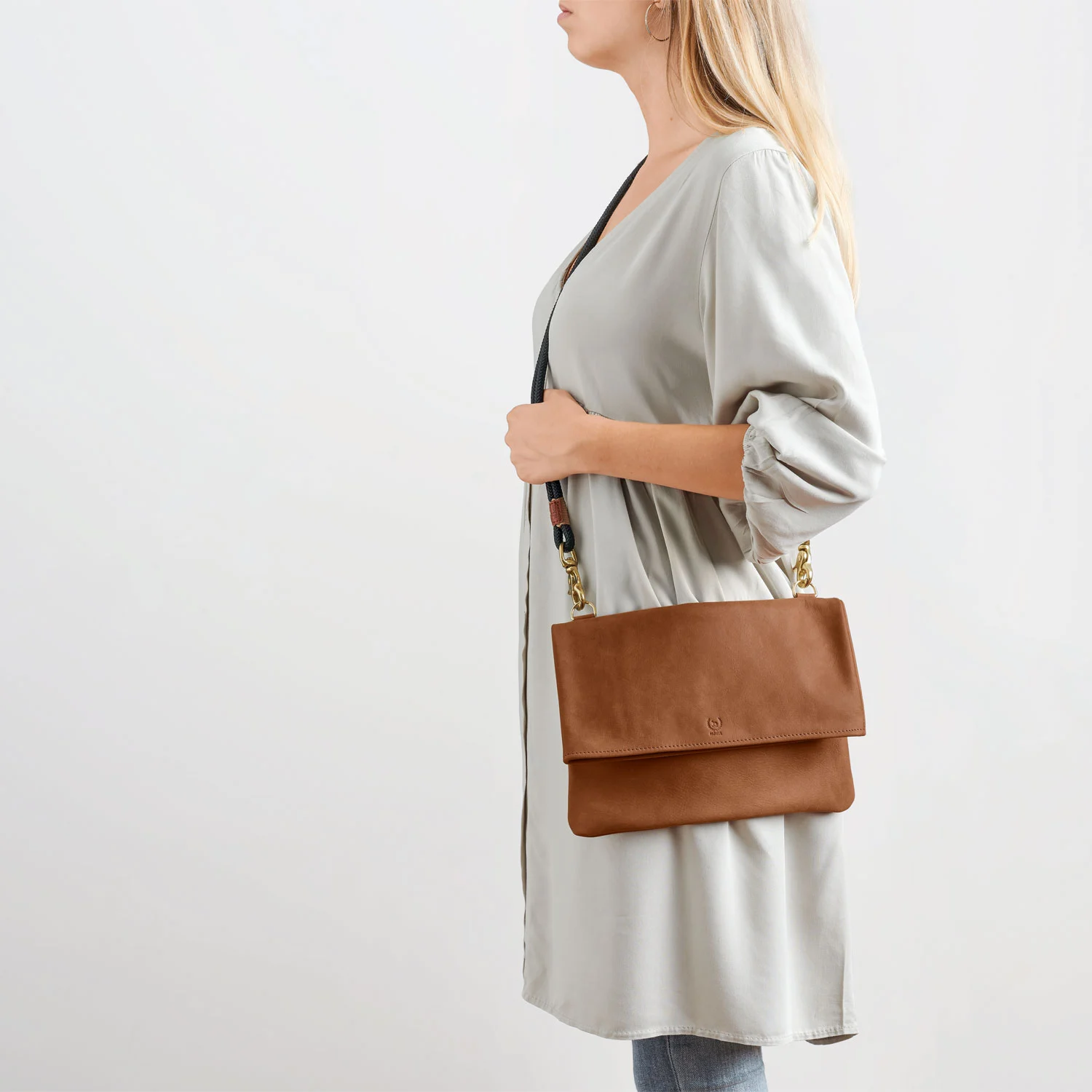 Hunter Shoulder Bag Lana Cognac